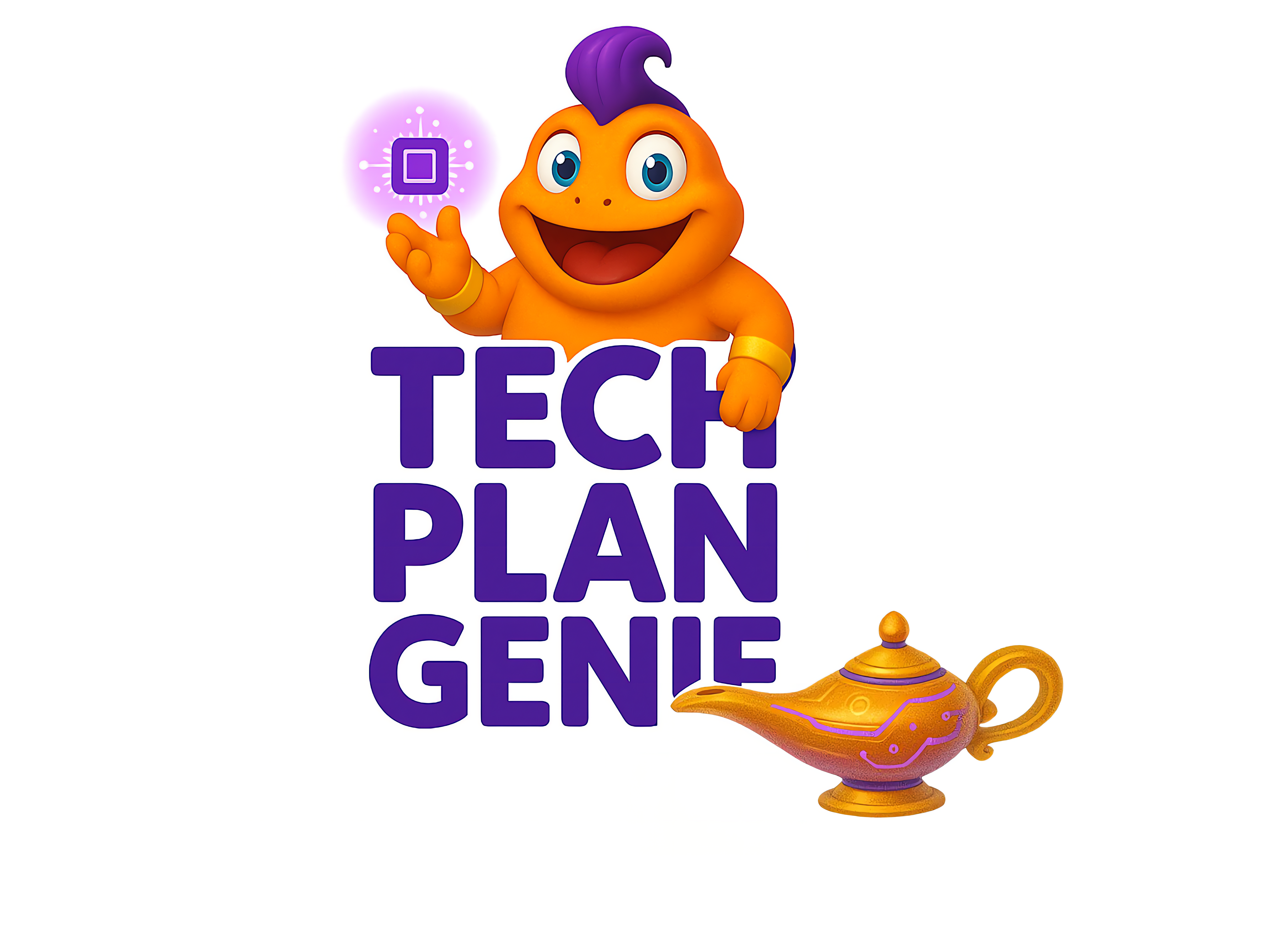 Tech Plan Genie Logo