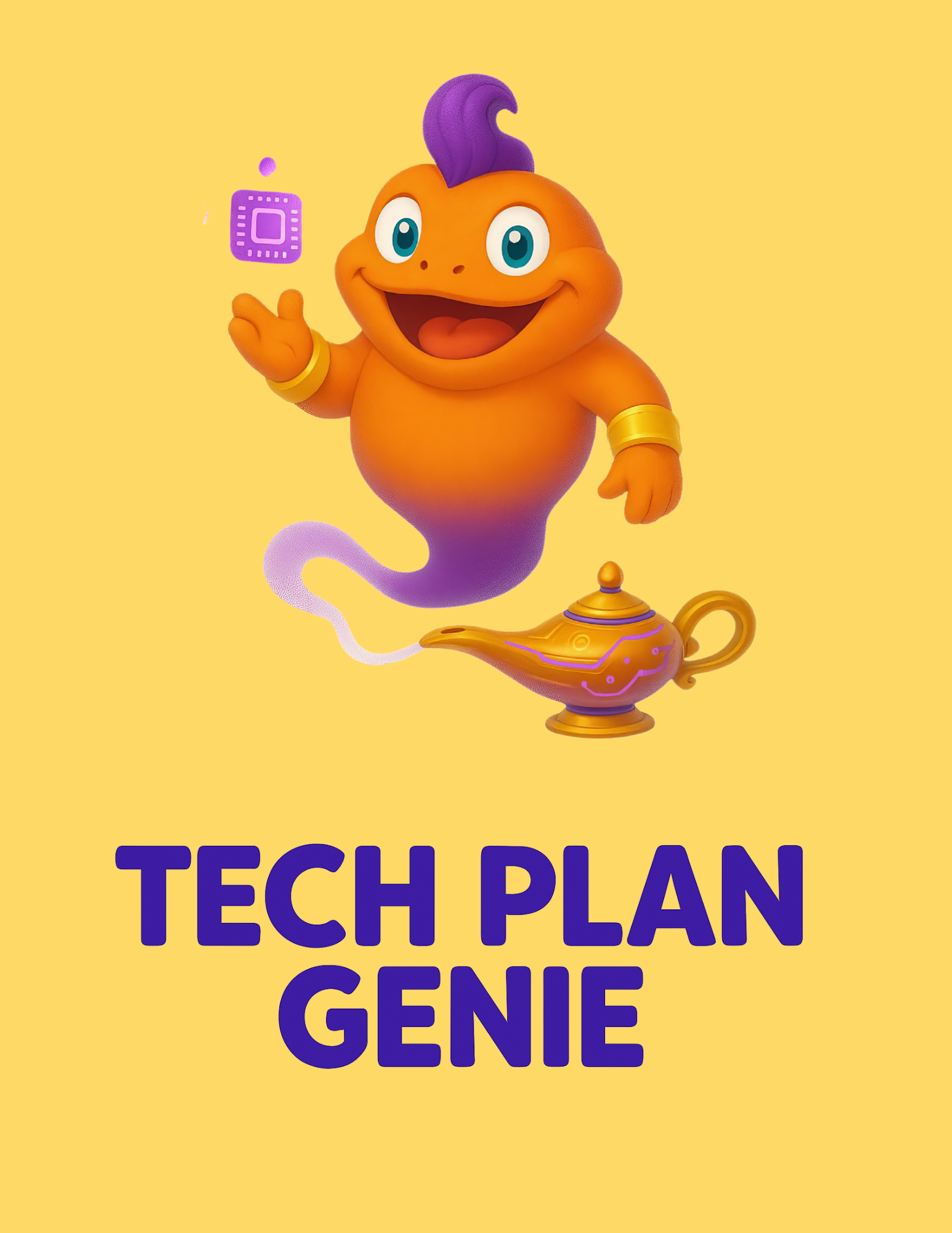 Tech Plan Genie Logo